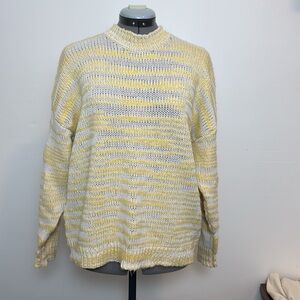 ASOS Design Butter Yellow Crew Neck Sweater